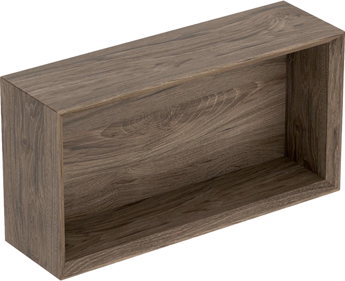 Geberit iCon Badschrank 45x13.2x23.3 cm Seitenschrank hängend nuss 502.322.JR.1