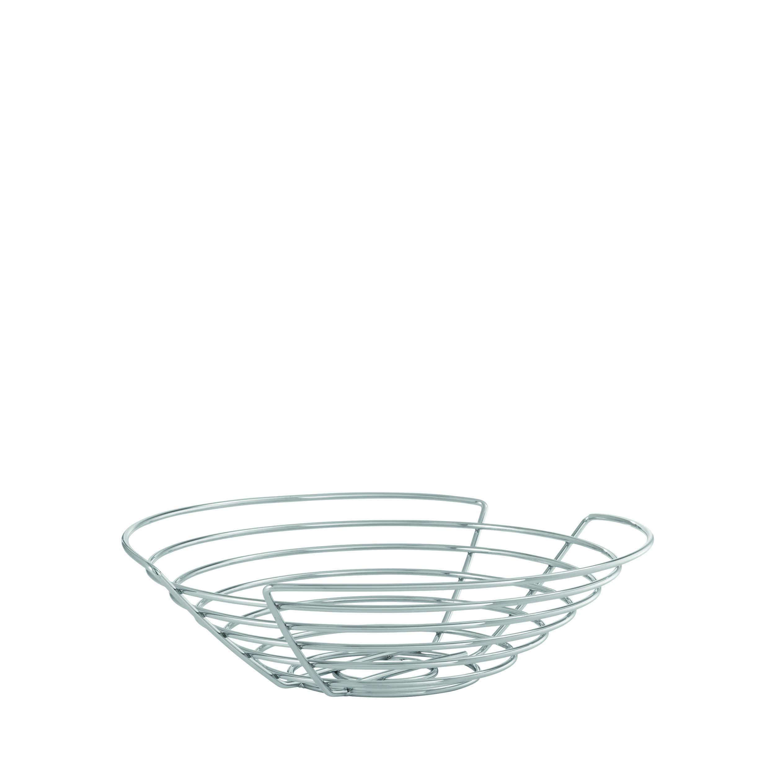 Blomus Wires Früchtekorb 30x30x7 cm chrom B68482