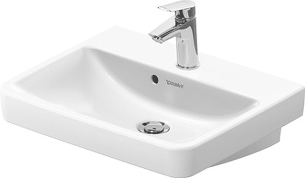 Duravit No. 1 Waschbecken 50x40 cm rechteckig Möbel weiß glanz 07435000002