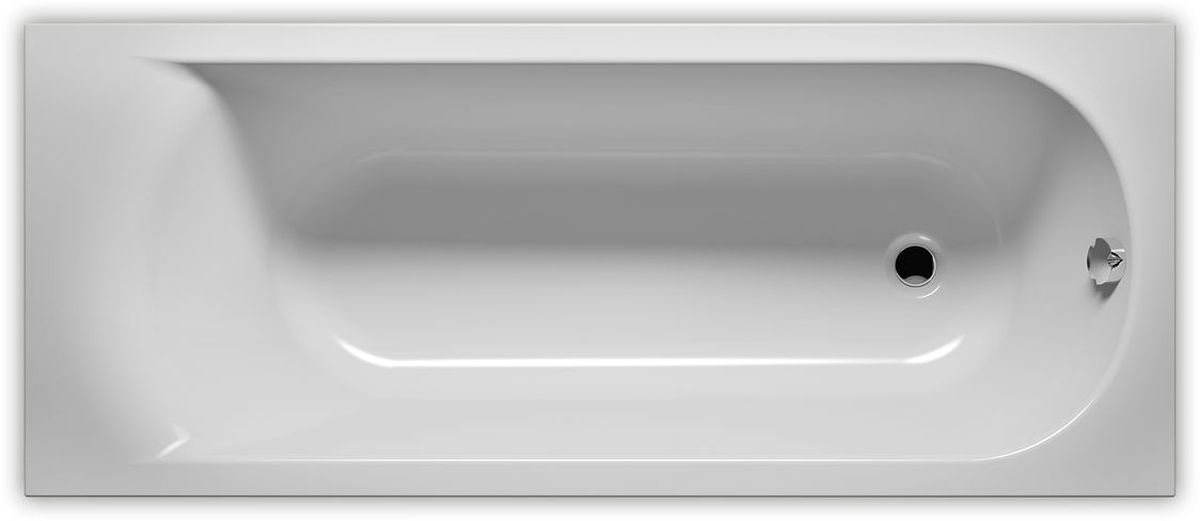 Riho Miami Rechteckige Badewanne 170x70 cm weiß B060001005