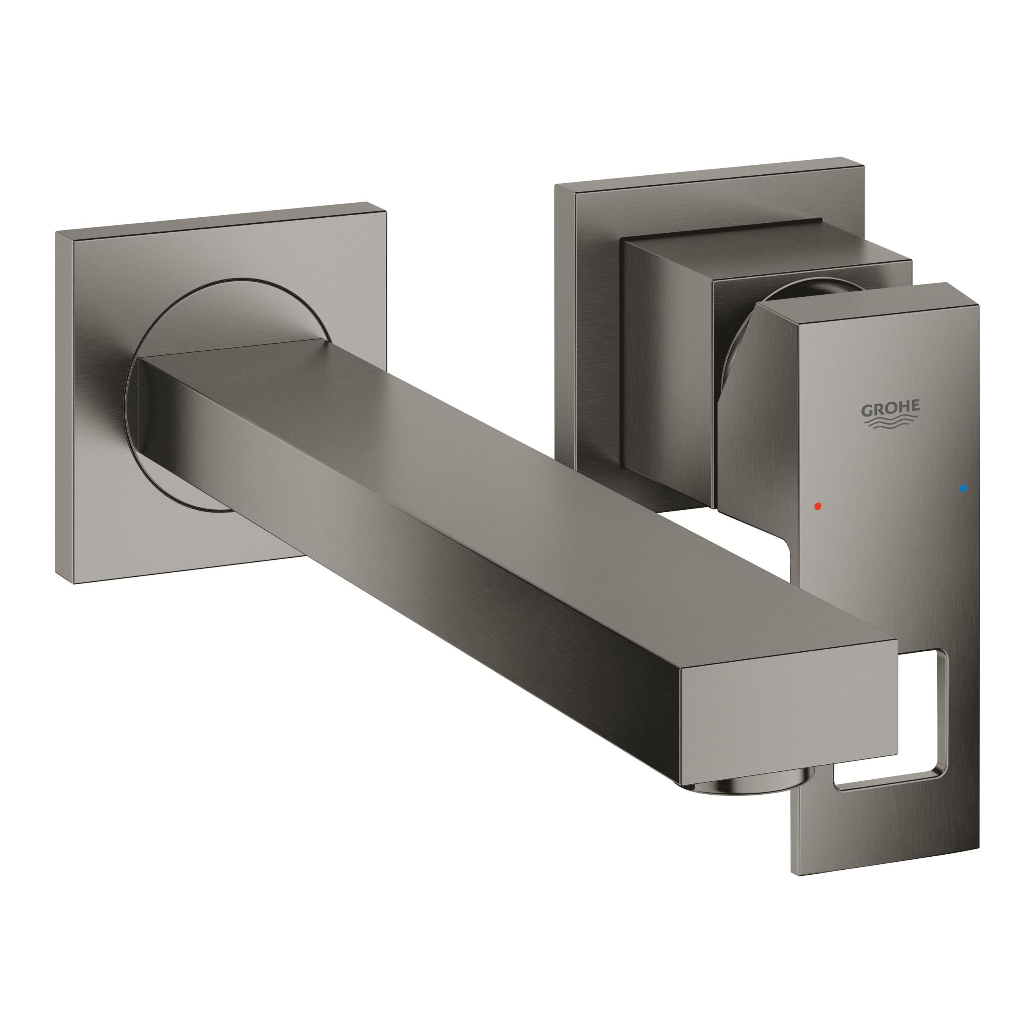 Grohe Eurocube Waschtischarmatur Unterputz Brushed Hard Graphite 23447AL0