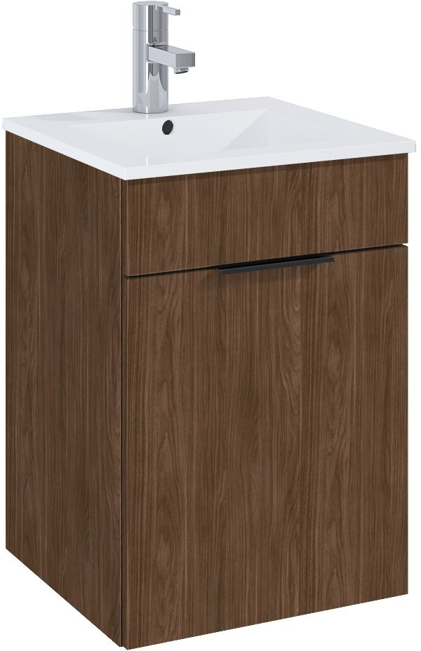 Elita Qubo Plus Waschtisch mit Unterschrank 40.5 cm nuss RE020400147060