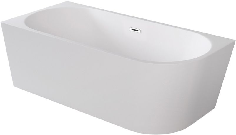 Besco Zoya Vorwand-Badewanne 170x80 cm rechteckig weiß #WAS-170-ZLB