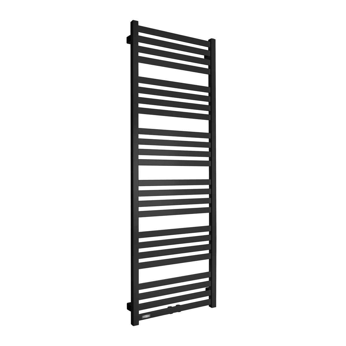 Oltens Vanlig Badheizkörper Leiter 146x50 cm schwarze Matte 55009300