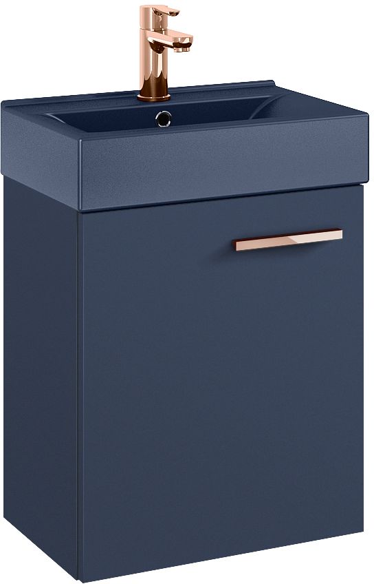 Elita Tiny Waschtisch mit Unterschrank 45 cm blau RE020450157030