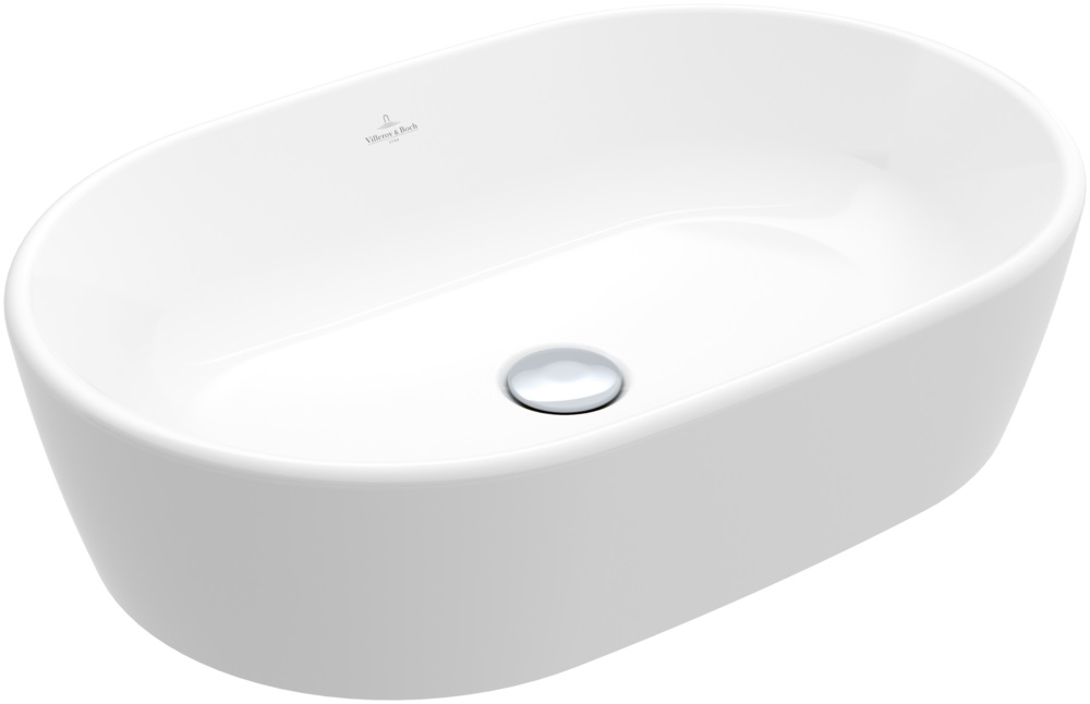 Villeroy & Boch Architectura Waschbecken 60x40 cm oval Aufsatzwaschbecken weiß glanz 5A266001