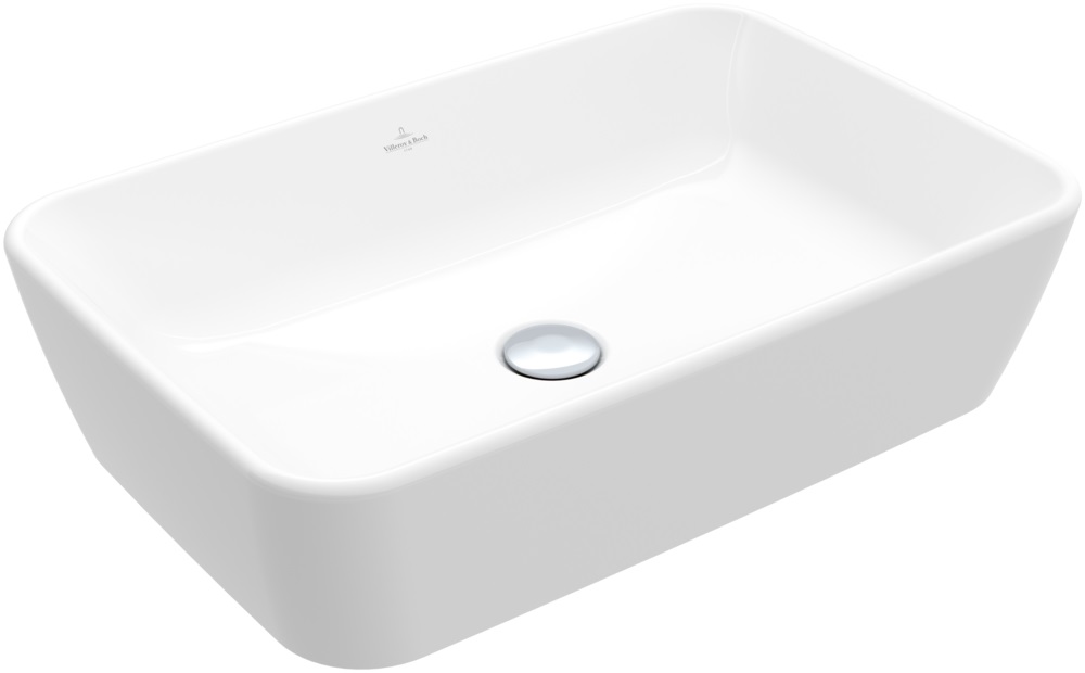 Villeroy & Boch Architectura Waschbecken 60x40 cm rechteckig Aufsatzwaschbecken weiß glanz 5A276101