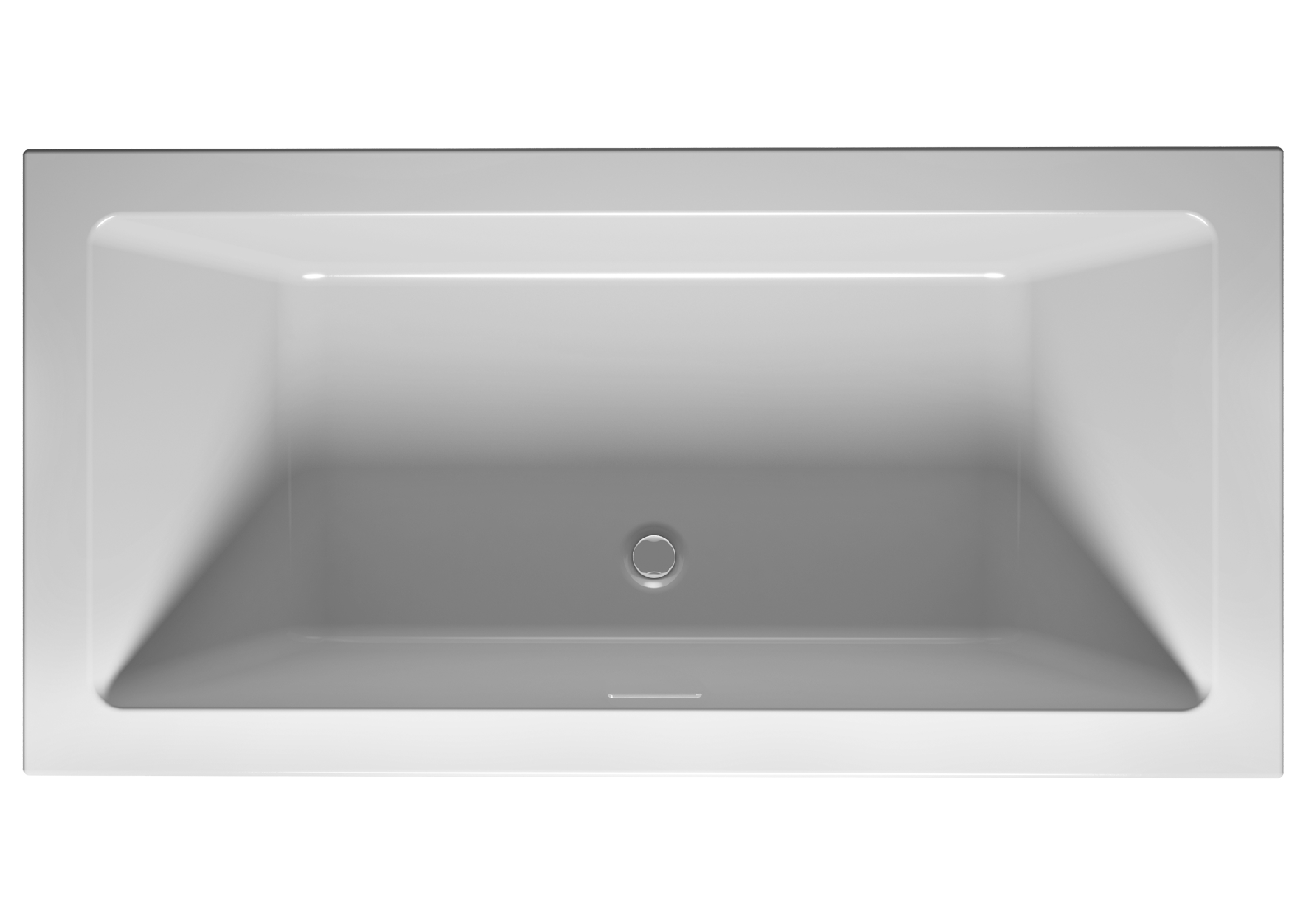 Riho Rethink Cubic Plug&Play Badewanne mit Verkleidung 180x90 cm weiß B107011005