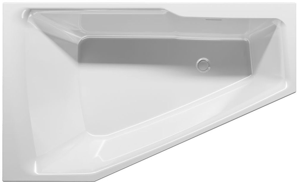Riho Rethink Space Eckbadewanne 170x90 cm rechtsseitig weiß B113001005