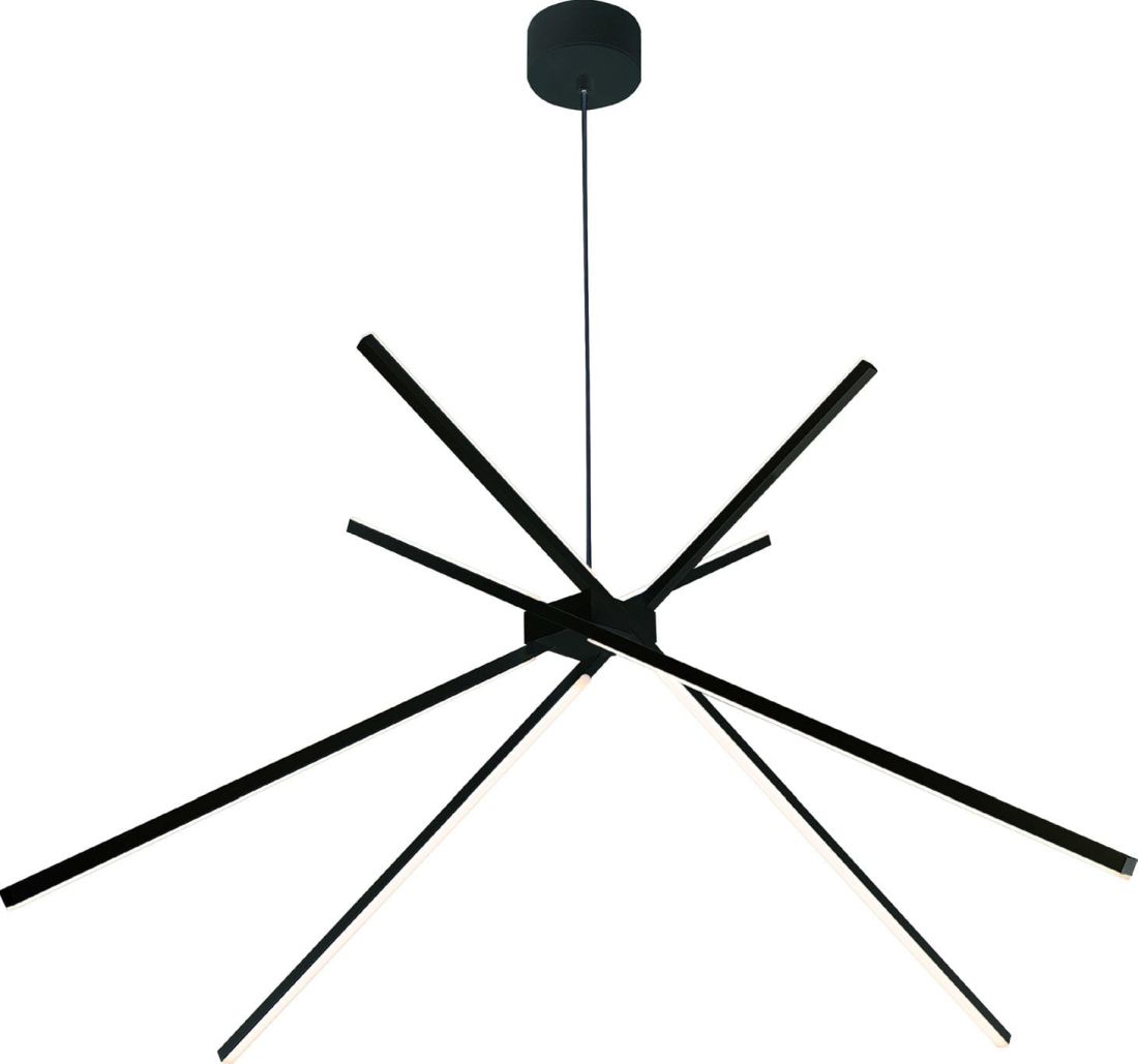 MaxLight Spider Pendelleuchte 1x33 W schwarz P0412