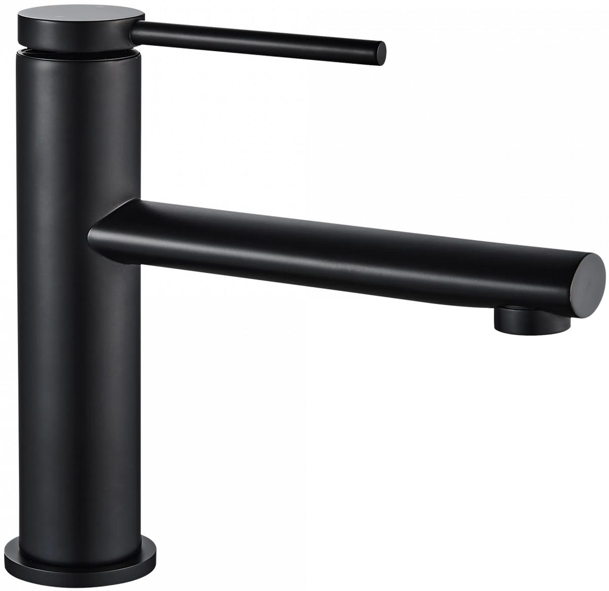 Rea Oval waschbeckenhahn stehend schwarz REA-B6516