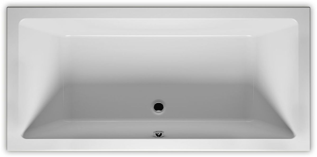 Riho Lusso Rechteckige Badewanne 160x70 cm weiß B013001005
