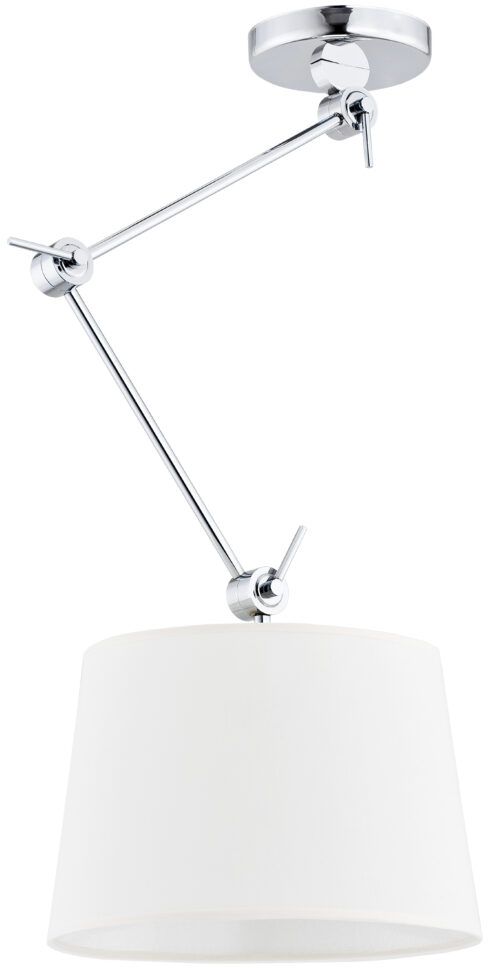 Argon Zakyntos Pendelleuchte 1x15 W weiß-chrom 3548