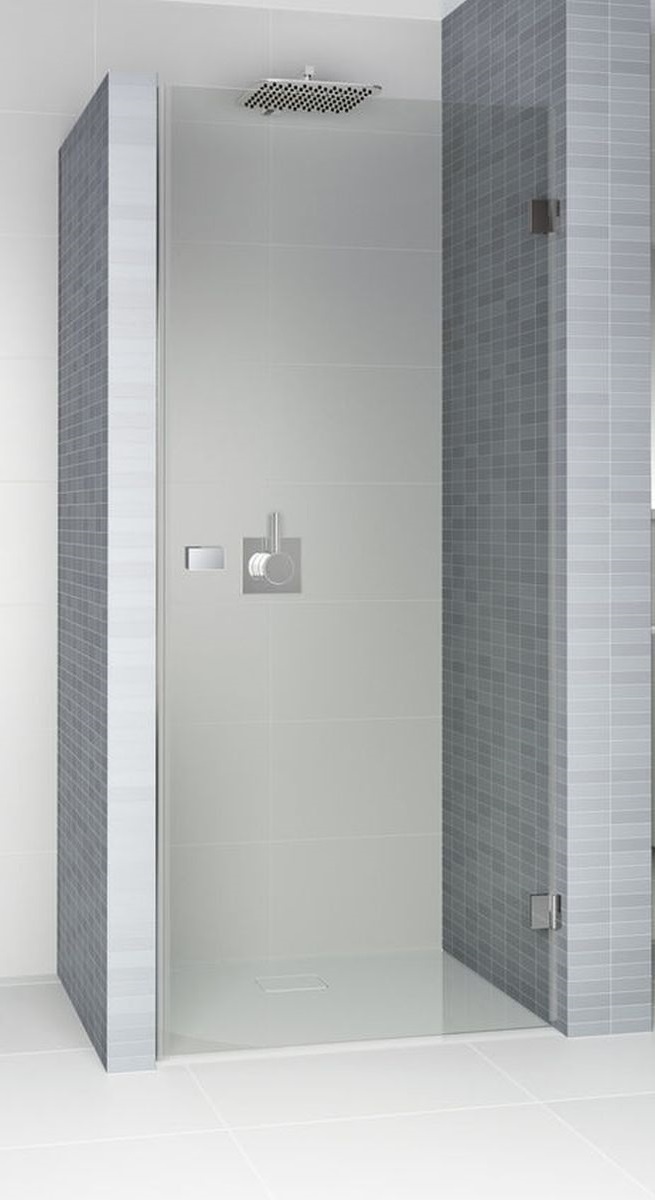 Riho Scandic Duschtüren 80 cm aufklappbar chrom Glanz/durchsichtiges Glas G001004120
