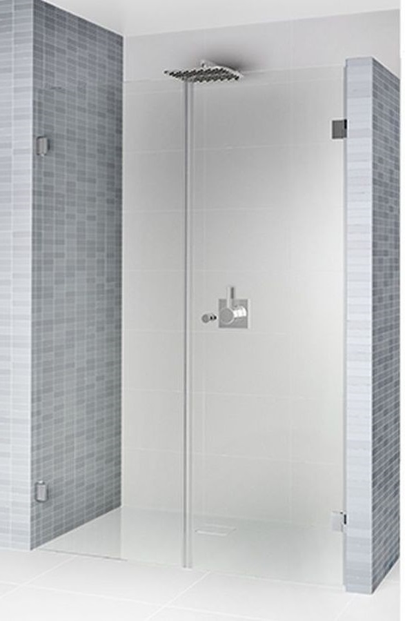 Riho Scandic Duschtüren 90 cm aufklappbar chrom Glanz/durchsichtiges Glas G001010120