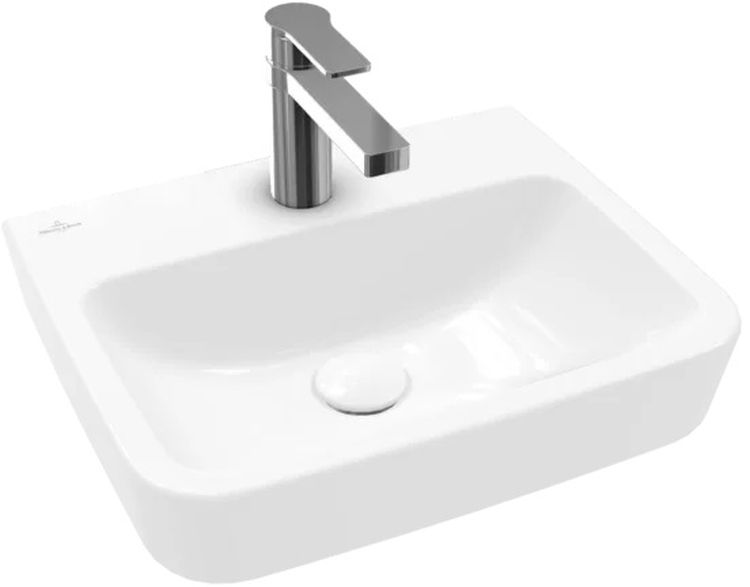 Villeroy & Boch O.Novo Waschbecken 45x37 cm rechteckig Klassisch weiß glanz 43444601