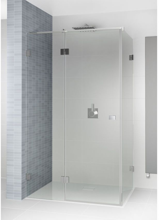 Riho Scandic Duschkabine 120x80 cm rechteckig chrom Glanz/durchsichtiges Glas G001063120