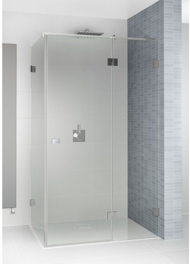 Riho Scandic Duschkabine 180x90 cm rechteckig chrom Glanz/durchsichtiges Glas G001076120