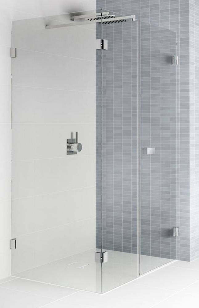 Riho Scandic Duschkabine 80x80 cm quadratisch chrom Glanz/durchsichtiges Glas G001078120