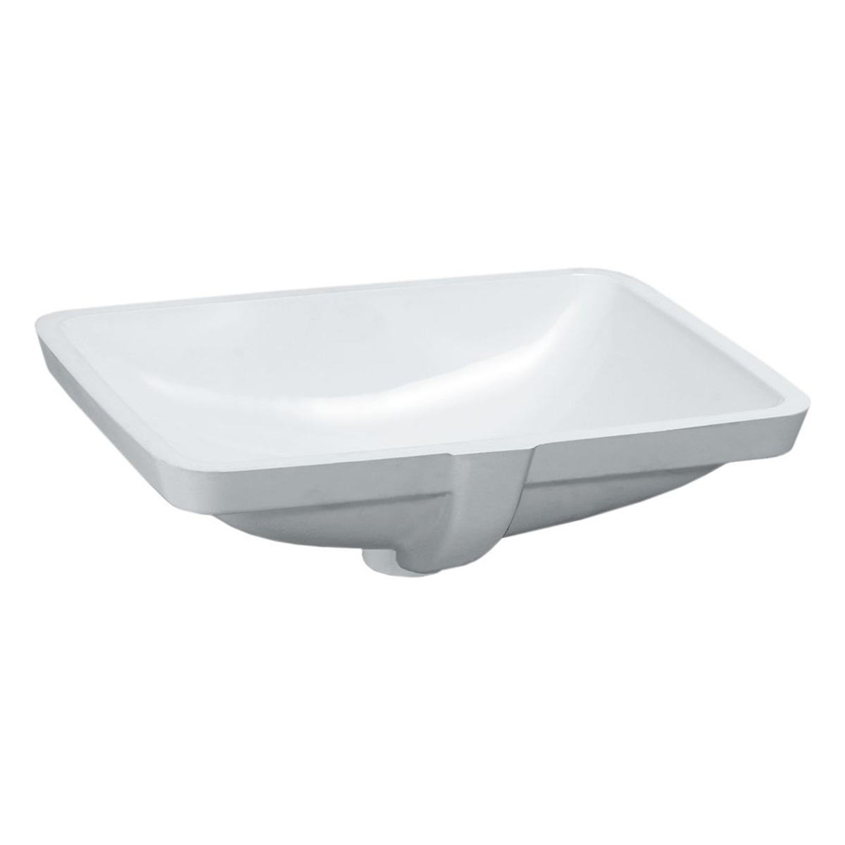 Laufen Pro S Waschbecken 49x36 cm rechteckig Unterbauwaschbecken weiß glanz H8119614001091