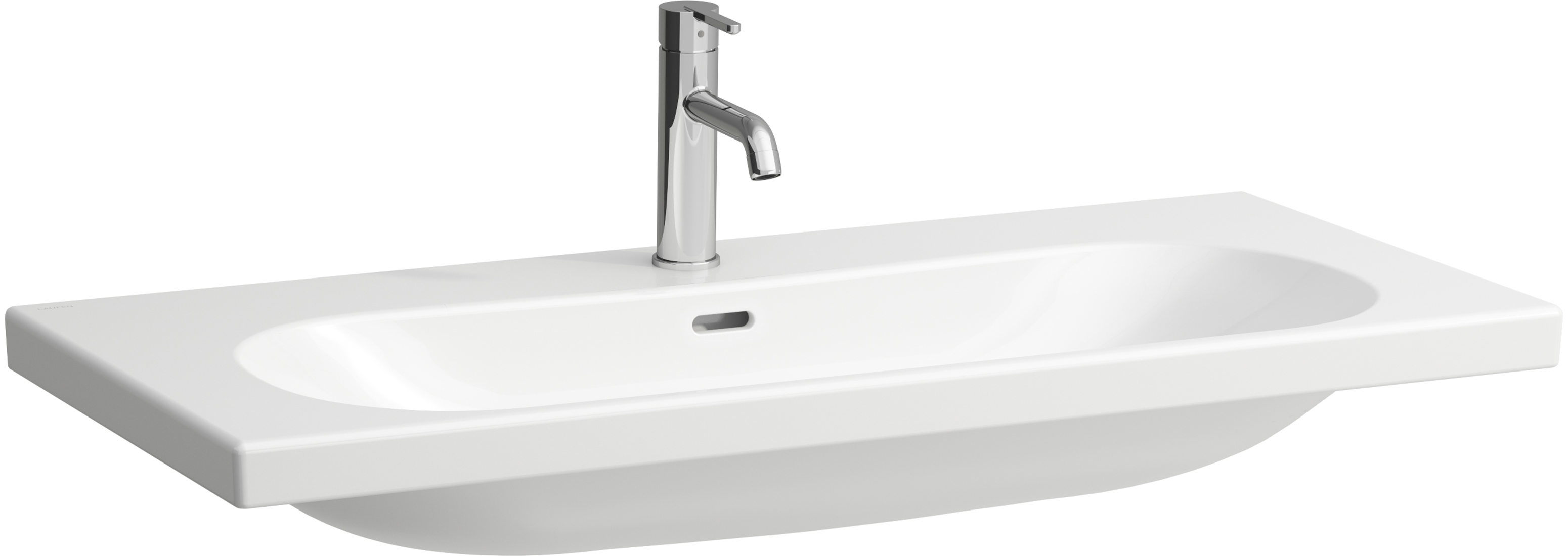Laufen Lua Waschbecken 100x46 cm rechteckig Klassisch weiß glanz H8100894001091