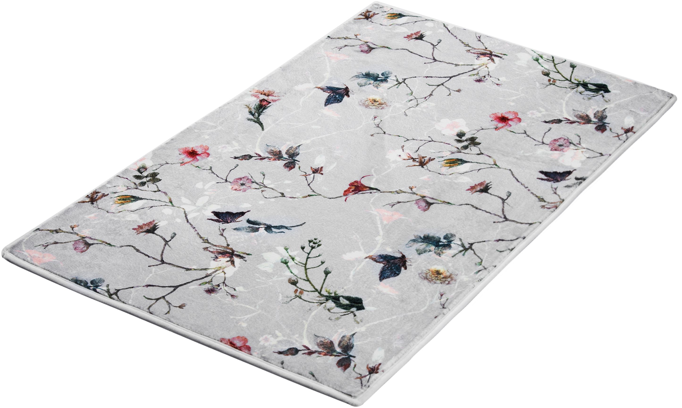 Kleine Wolke Flores Badteppich 90x60 cm rechteckig 9161148519