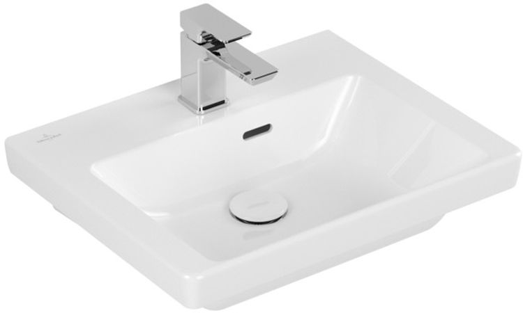 Villeroy & Boch Subway 3.0 Waschbecken 50x40 cm rechteckig Klassisch weiß glanz 4370FF01