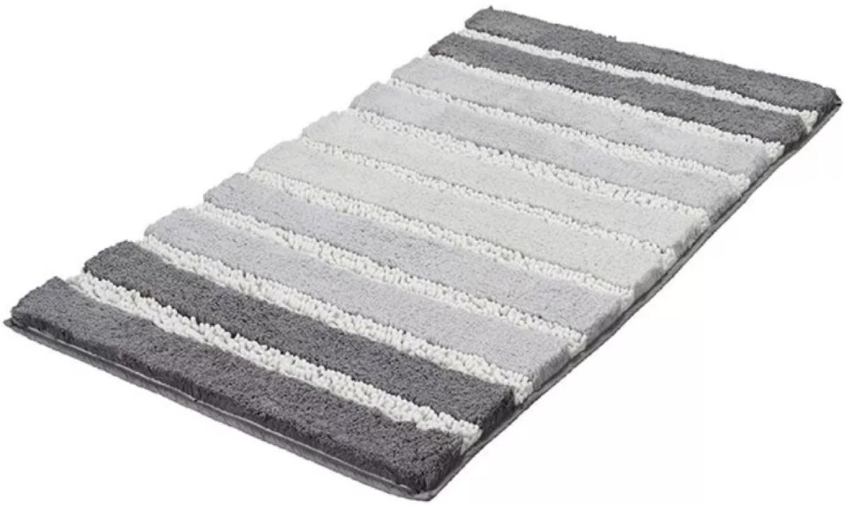 Kleine Wolke Phoenix Badteppich 100x60 cm rechteckig grau 4045146360