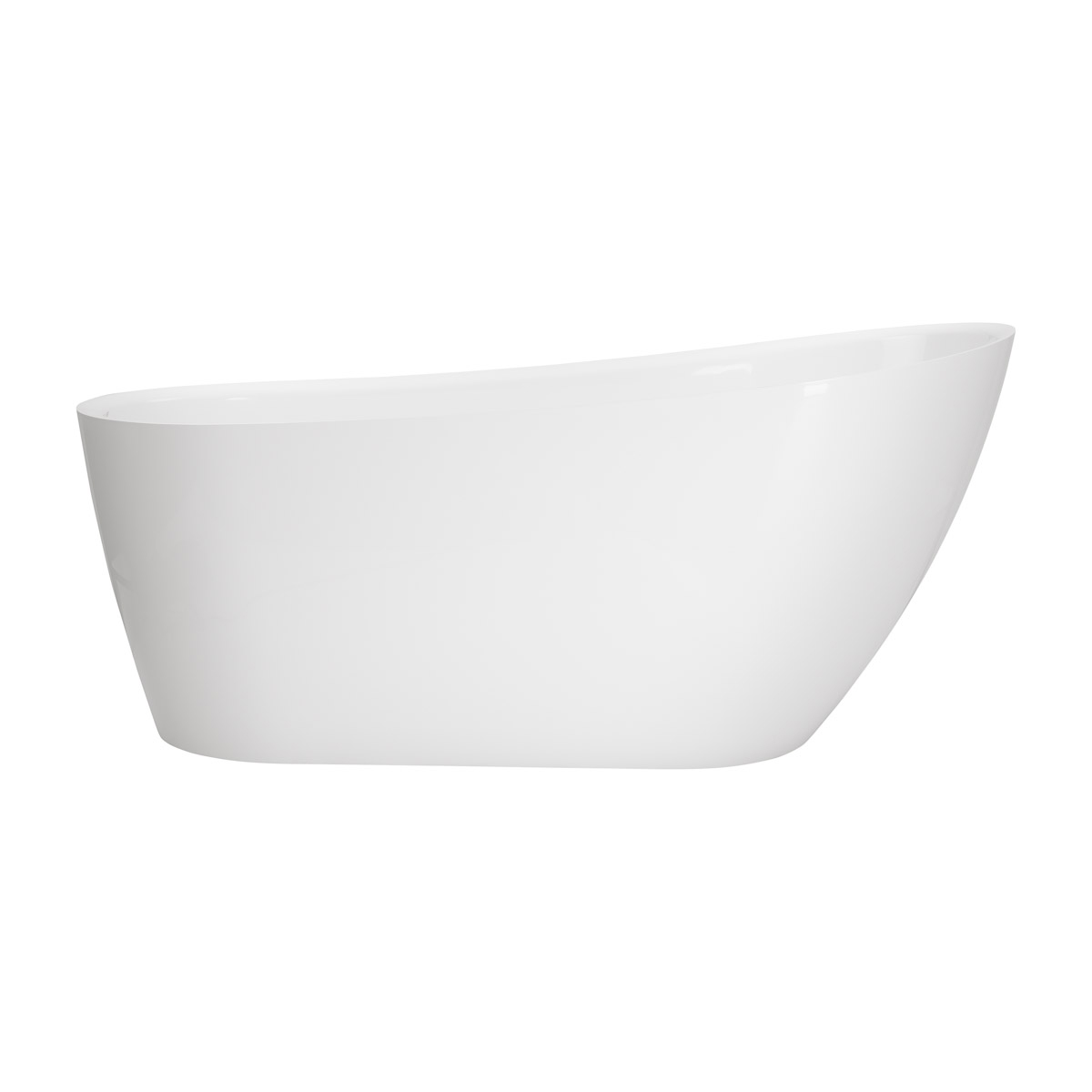 Ksuro 01 Freistehende Badewanne 158.6x73.3 cm oval weiß 32000000
