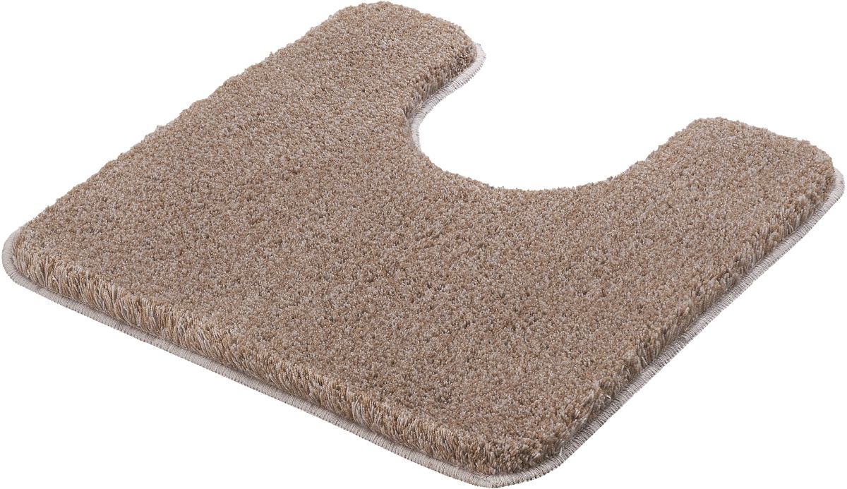 Kleine Wolke Relax Badteppich 55x55 cm WC-Vorleger braun 5405271129
