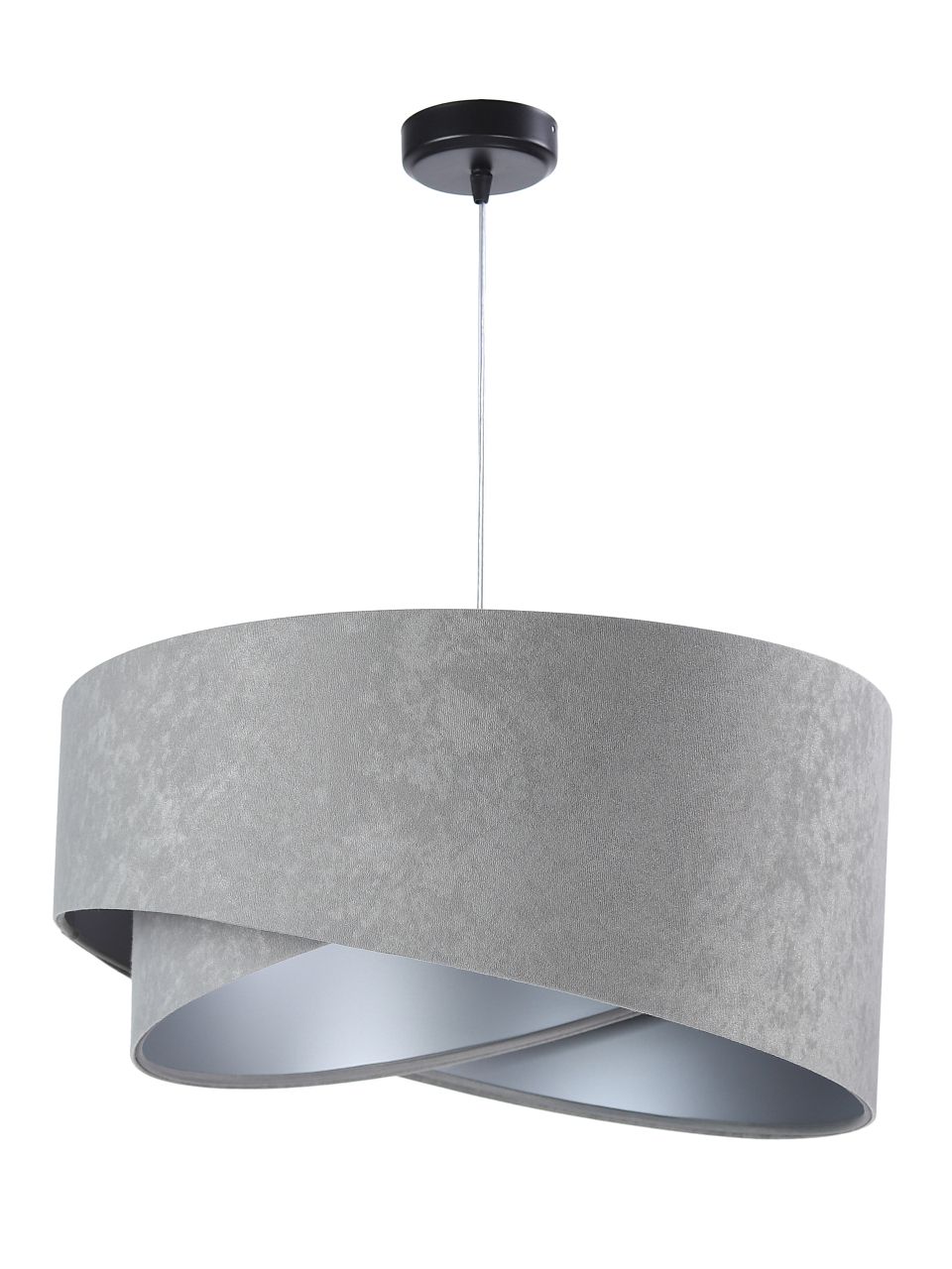 BPS Koncept Galaxy Pendelleuchte 1x60 W grau/aschfarben-silber 060-013