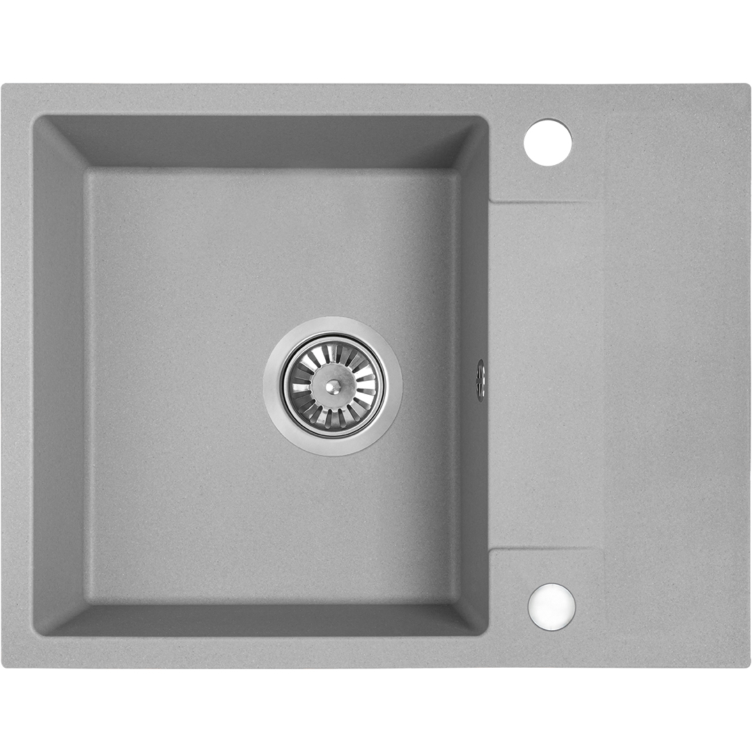 Kuchinox Rab Granitspüle 56x44 cm grau/graphit/onyx SBF513Y