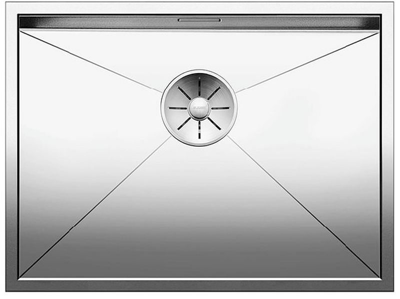 Blanco Zerox 550-U Edelstahlspüle 59x44 cm stahl 521591