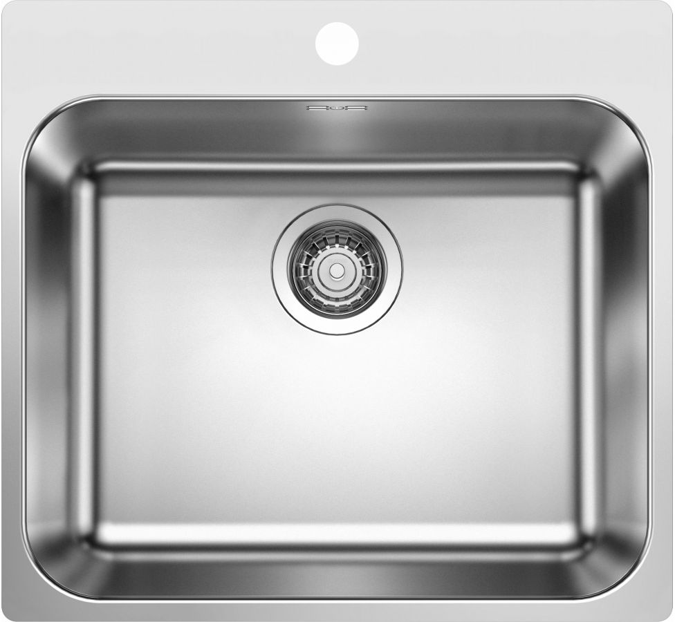 Blanco Supra 500-IF/A Edelstahlspüle 54x50 cm stahl 526354