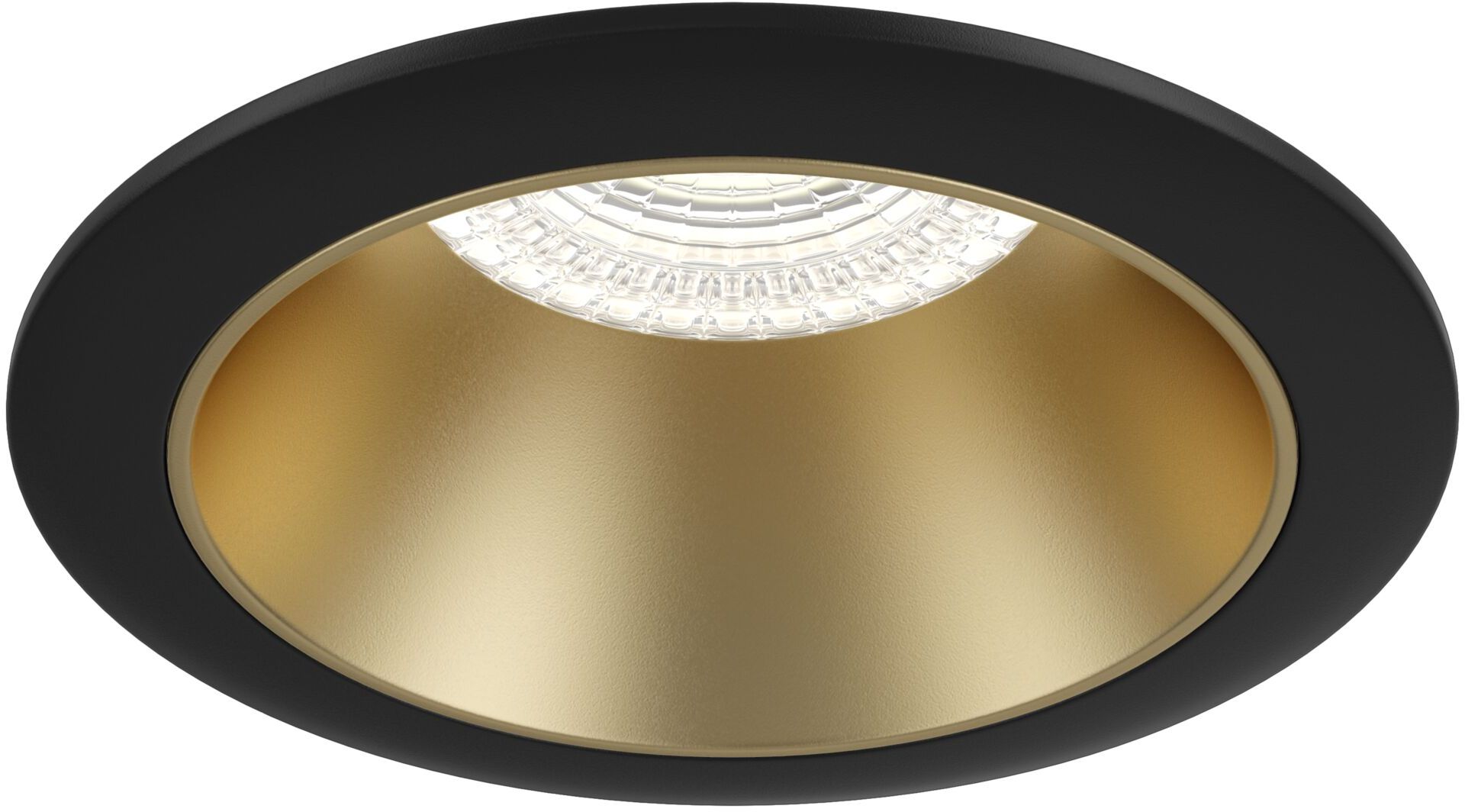 Maytoni Share Eingebaute Lampe 1x15 W schwarz-gold DL053-01BMG