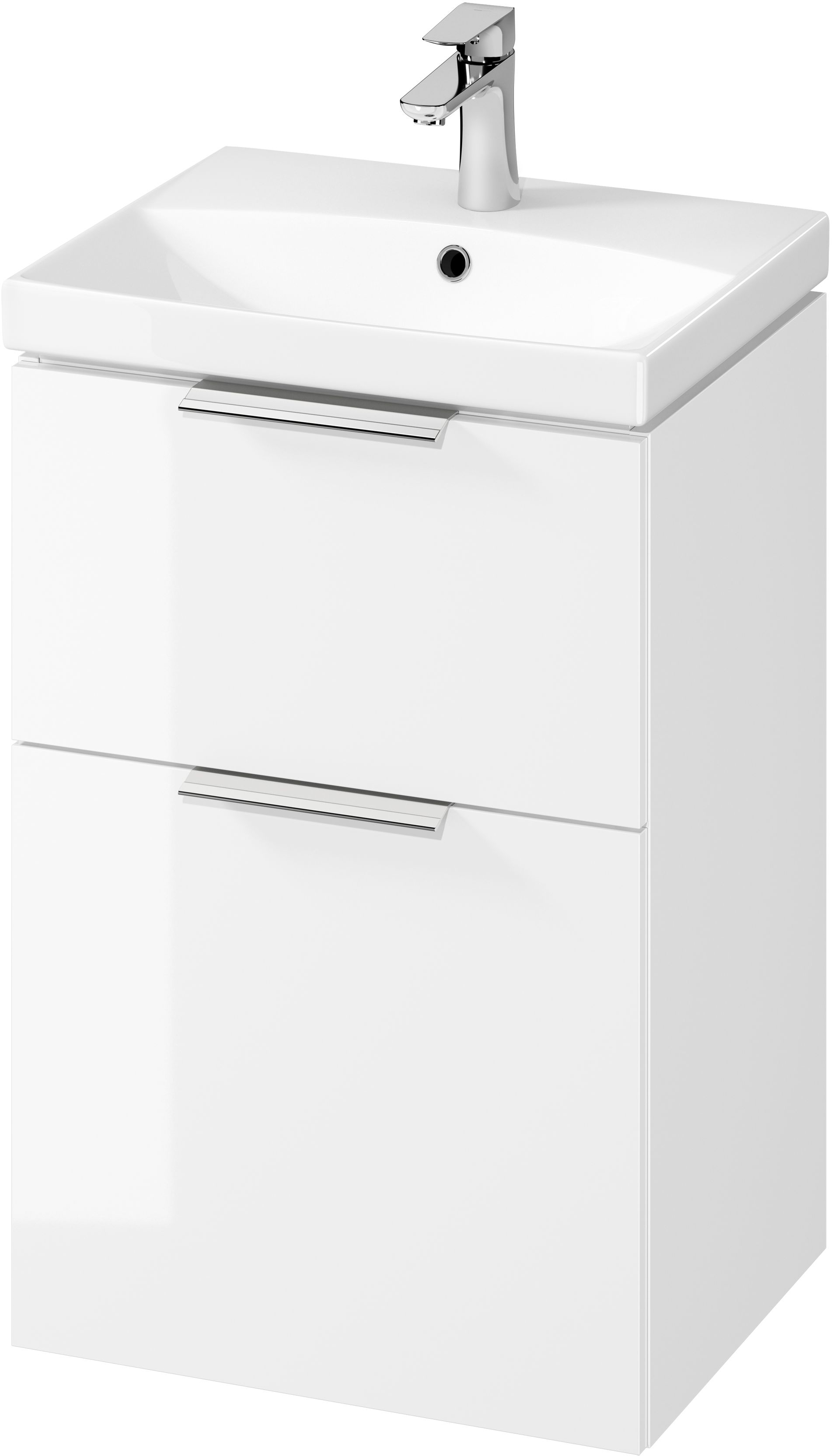 Cersanit City Waschtisch mit Unterschrank 50.5 cm weiß S801-421