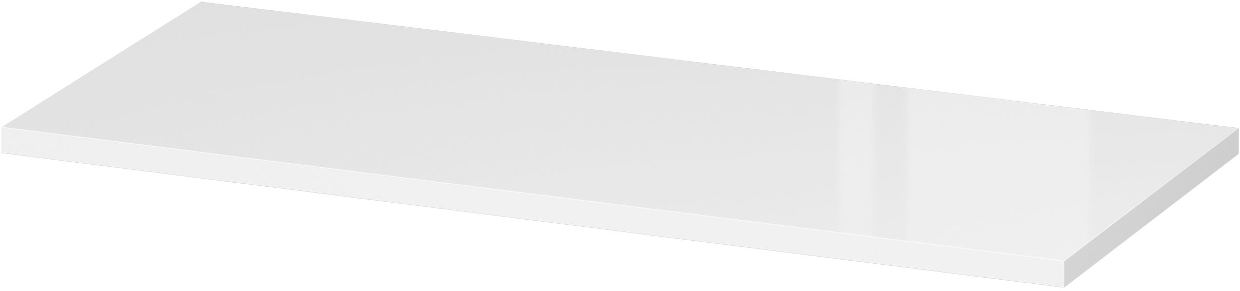 Cersanit City Waschtischplatte 110x45 cm weiß S584-040