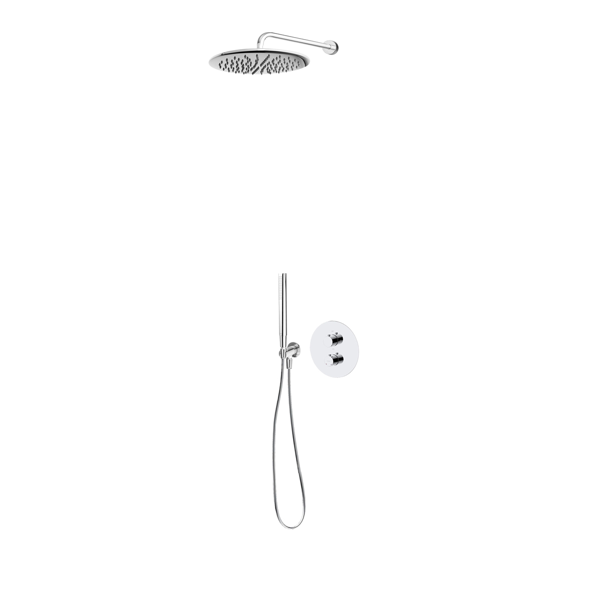Set Badewannen- und Duscharmatur Oltens Katla 34600100, Kopfbrause Oltens Sondera 37002100, 39400100, 37102100, 39304100, 37200100