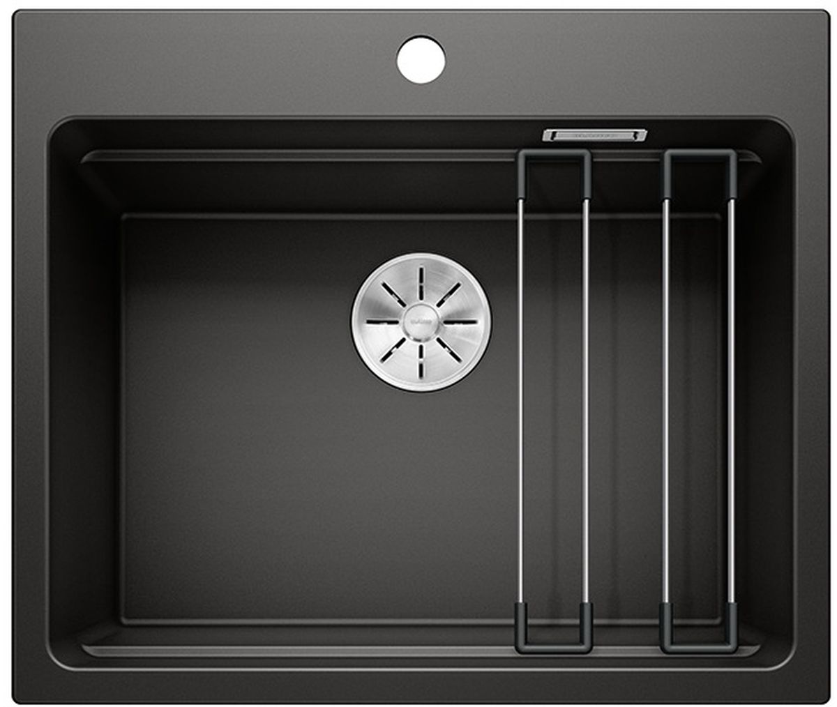 Blanco Etagon 6 Granitspüle 60x51 cm schwarz 525890