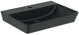 Ideal Standard Connect Air Waschbecken 60x46 cm rechteckig Klassisch schwarz matte E0298V3