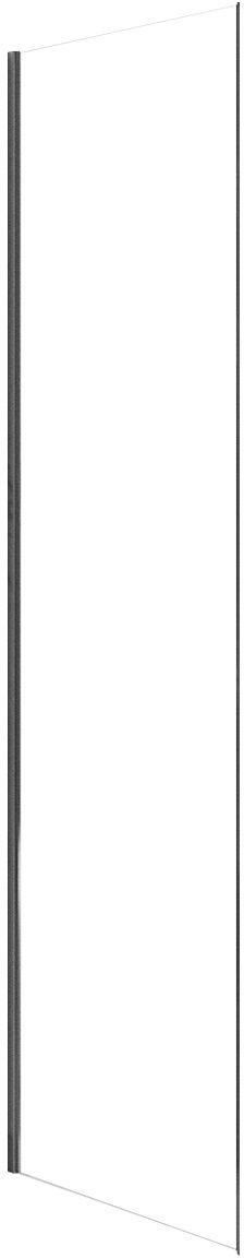 Rea Rapid Duschwand 80 cm chrom Glanz/durchsichtiges Glas REA-K5608
