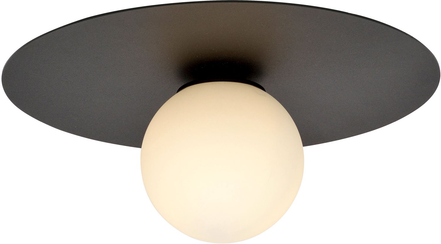 Emibig Solar Deckenlampe 1x10 W schwarz-opal 1127/1