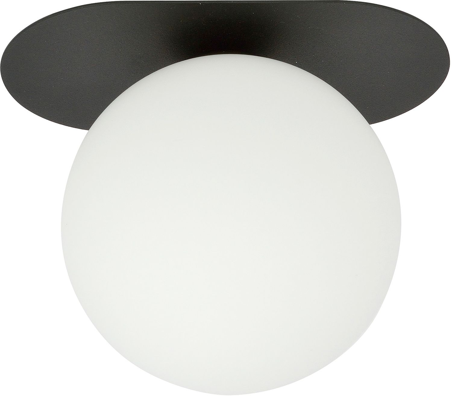 Emibig Plaza Deckenlampe 1x10 W schwarz-opal 1118/1
