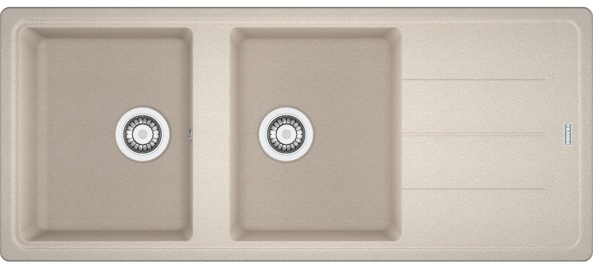 Franke Basis Granitspüle 116x50 cm beige 114.0676.259