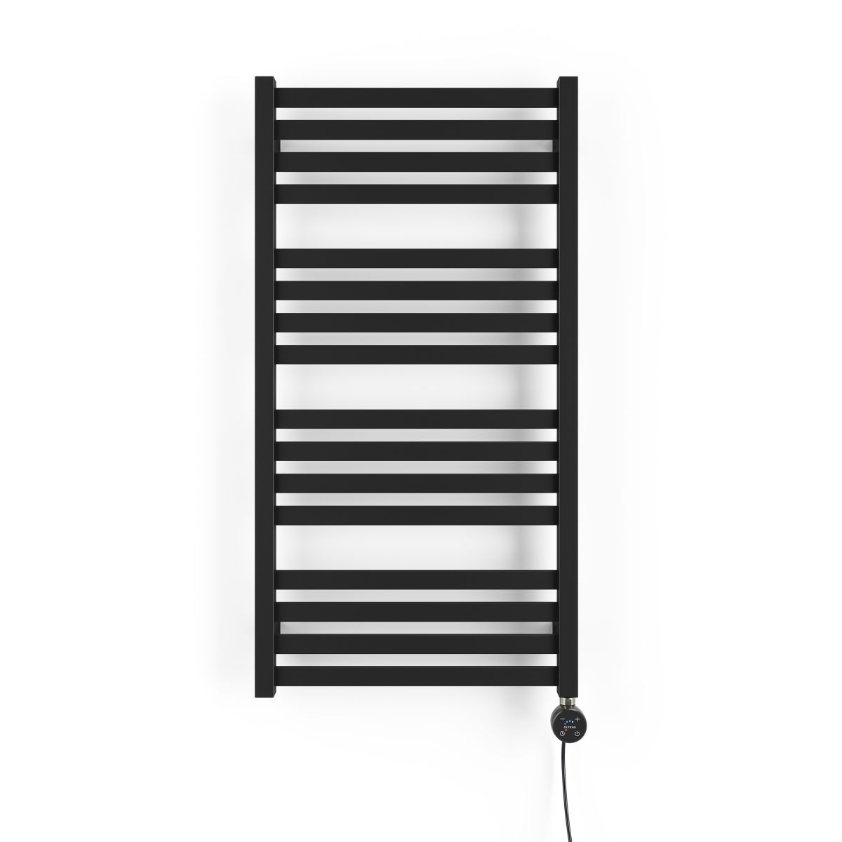 Oltens Vanlig Elektrischer Heizkörper 96x50 cm schwarze Matte 55107300