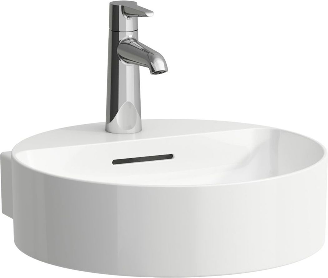 Laufen Val Waschbecken 40x42.5 cm rund Klassisch weiß matte H8112817571041
