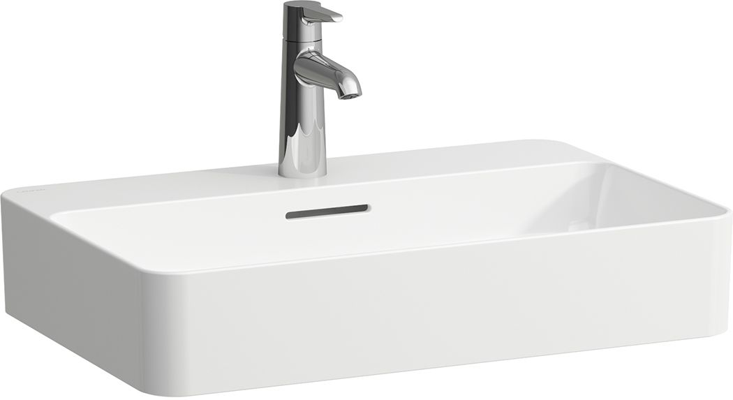 Laufen Val Waschbecken 60x40 cm rechteckig Aufsatzwaschbecken weiß glanz H8122850001041
