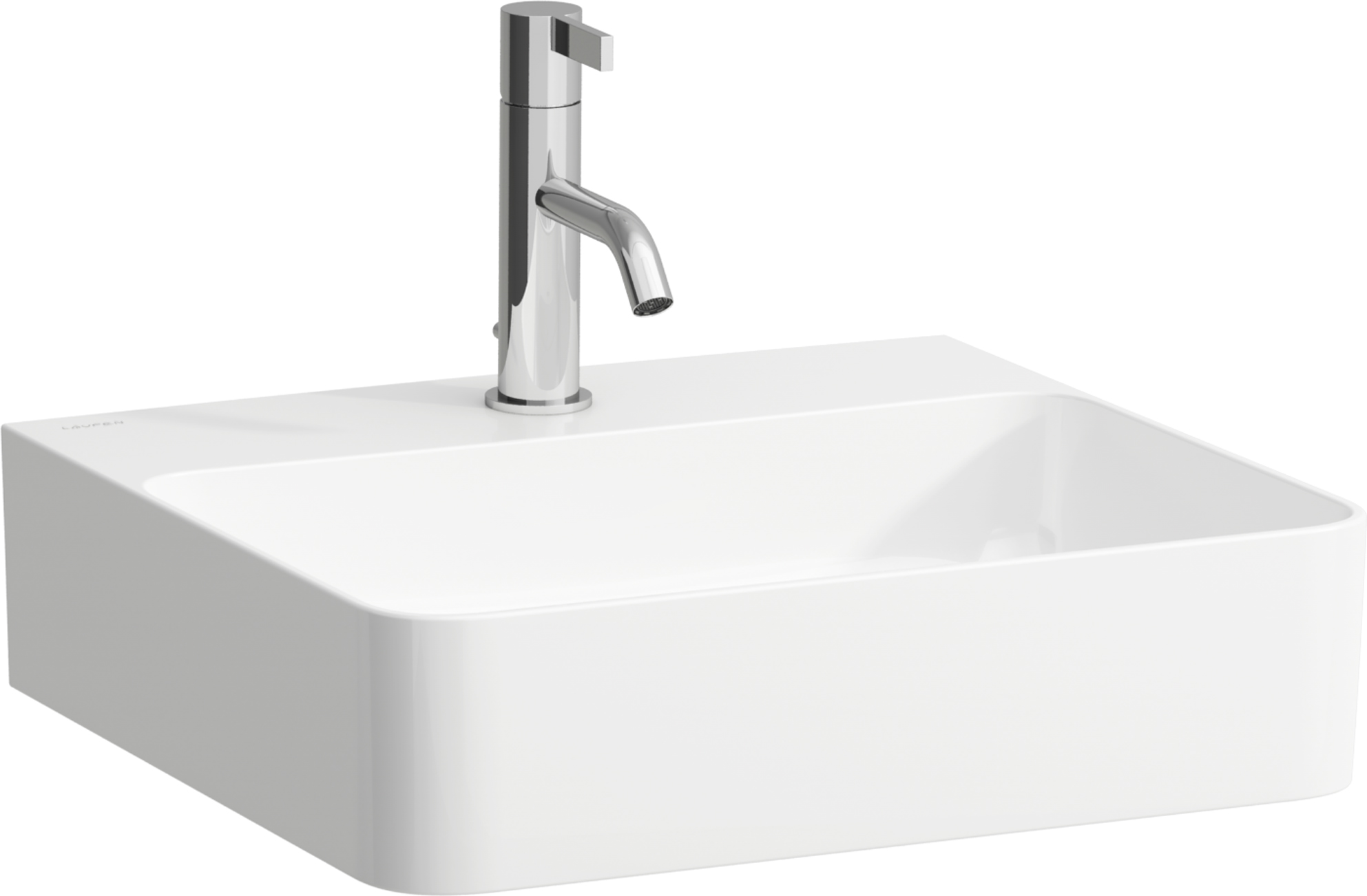 Laufen Val Waschbecken 45x42 cm rechteckig Klassisch weiß glanz H8152814001041