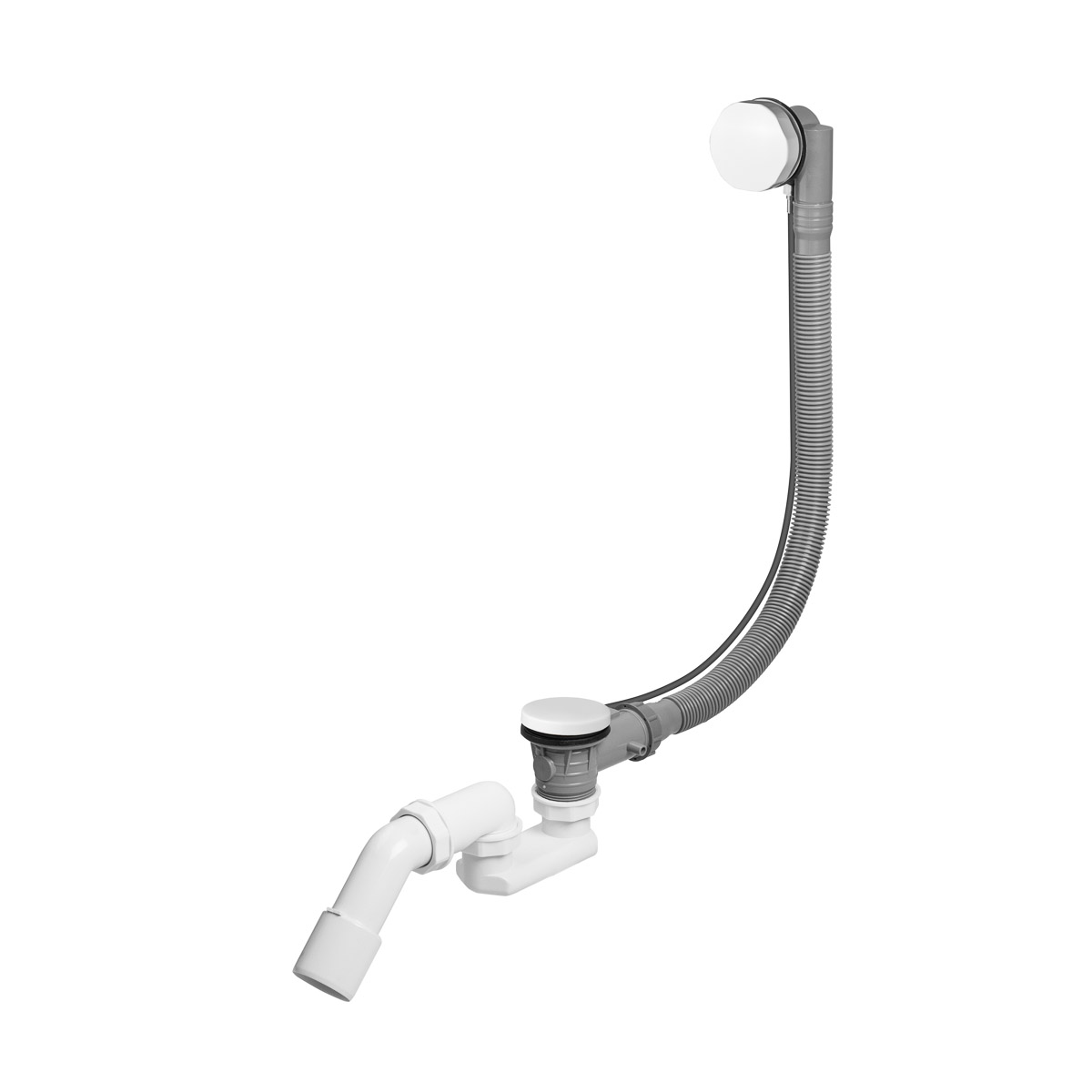 Oltens Oster Badewannensiphon weiß 03001000