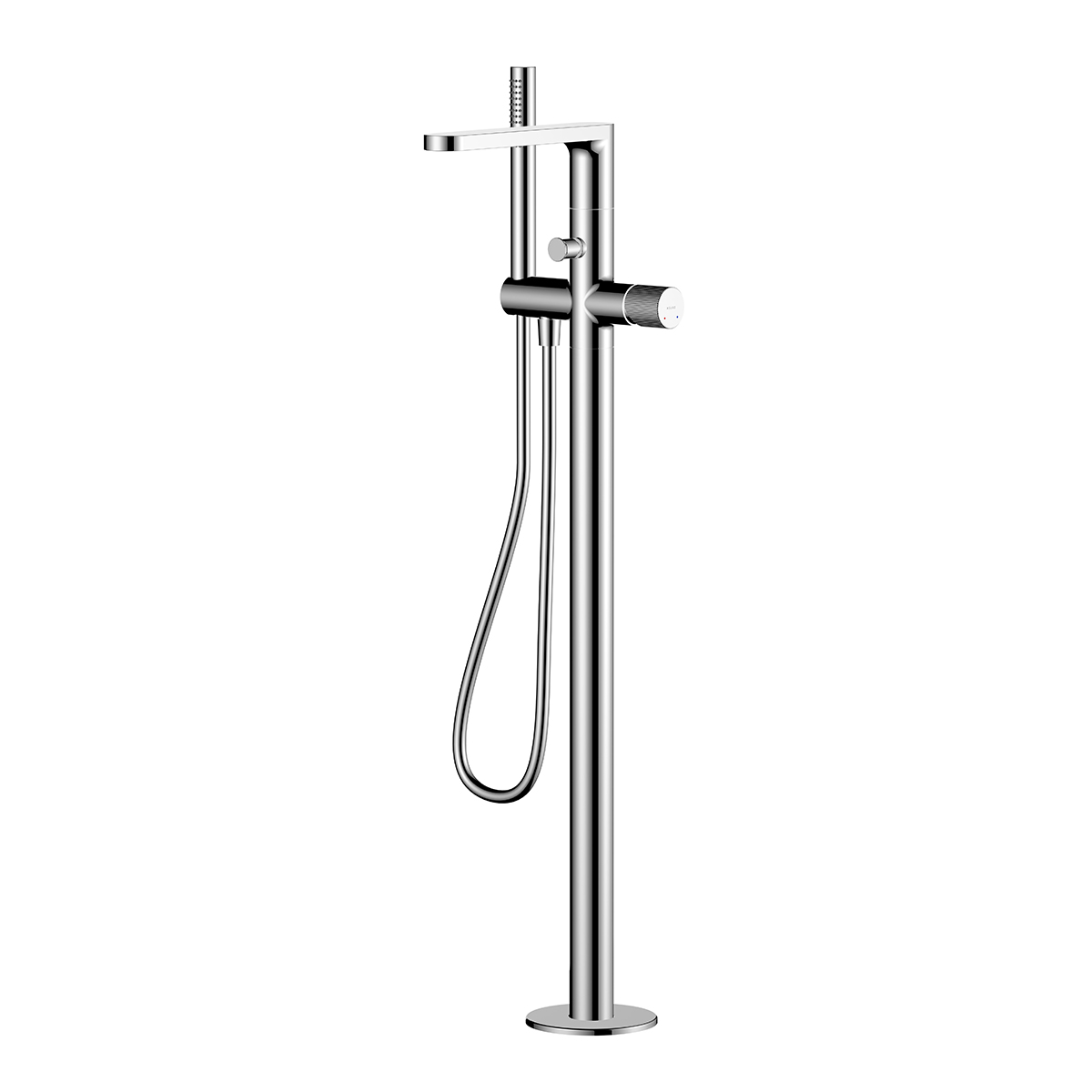 Ksuro 02 Badewannen- und Duscharmatur freistehend chrom 13005010